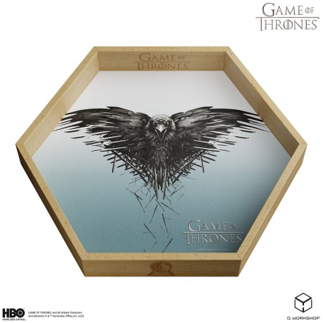 Game of Thrones. The Raven Wooden Dice Tray