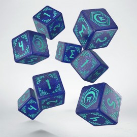 Shadow Scar Essential Dice Set: Blue&Turquise