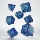 Shadow Scar Dice Set: Blue&Turquise