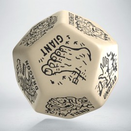 Monster Generator Die: Beige&Black