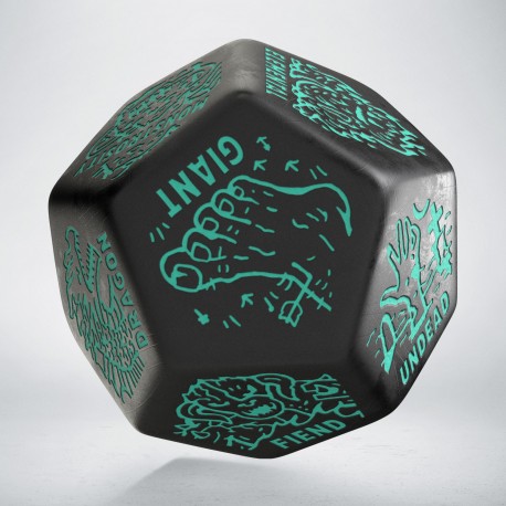 Monster Generator Die: Beige&Black
