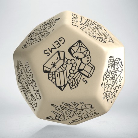 Monster Generator Die: Beige&Black