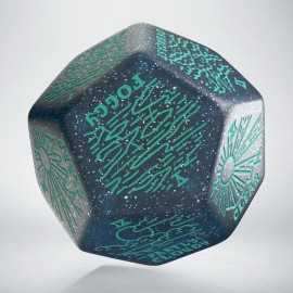 Weather Generator Die: Shimmering Blue&Turquise
