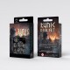 Kości RPG Runiczne Czarno-białe (7)