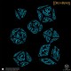 The Lord of the Rings: Moria - Glow in the dark Dice Set