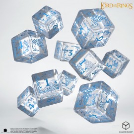 The Lord of the Rings: Rivendell 10xD6 Dice Set - Water