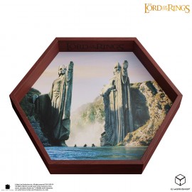 The Lord of the Rings - Argonath. Wooden Dice Tray