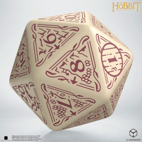 Hobbit Spindown K20 - Kość TCG Jumbo: Terra