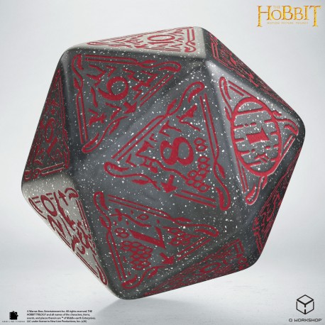 Hobbit Spindown K20 - Kość TCG Jumbo: Lunaris
