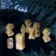 Elficki Zestaw Kości Jumbo: Lśniąco beżowo-miedziany