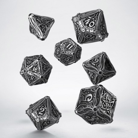Metal Call of Cthulhu Dice Set (7)