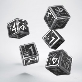 Kości Metalowe Krasnoludzkie 5K6 (5)