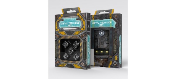 Metal Tech 5D6 Dice (5)