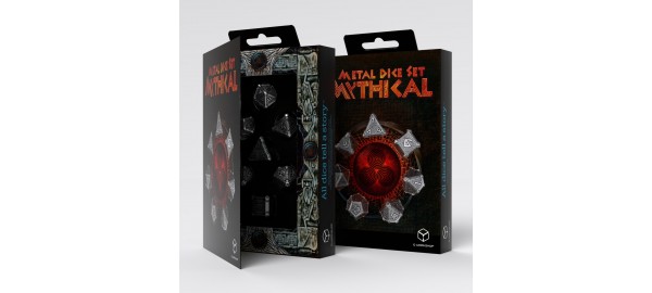 Kości RPG Metalowe Mityczne