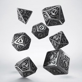 Kości RPG Metalowe Steampunk (7)